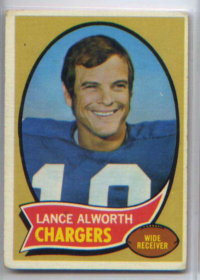 1970 Topps #240 Lance Alworth product photo